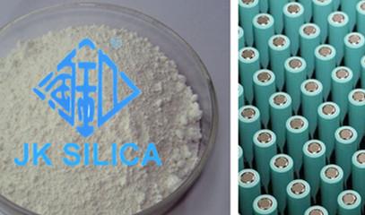 Poudre de silice pour séparateur de batterie de PE